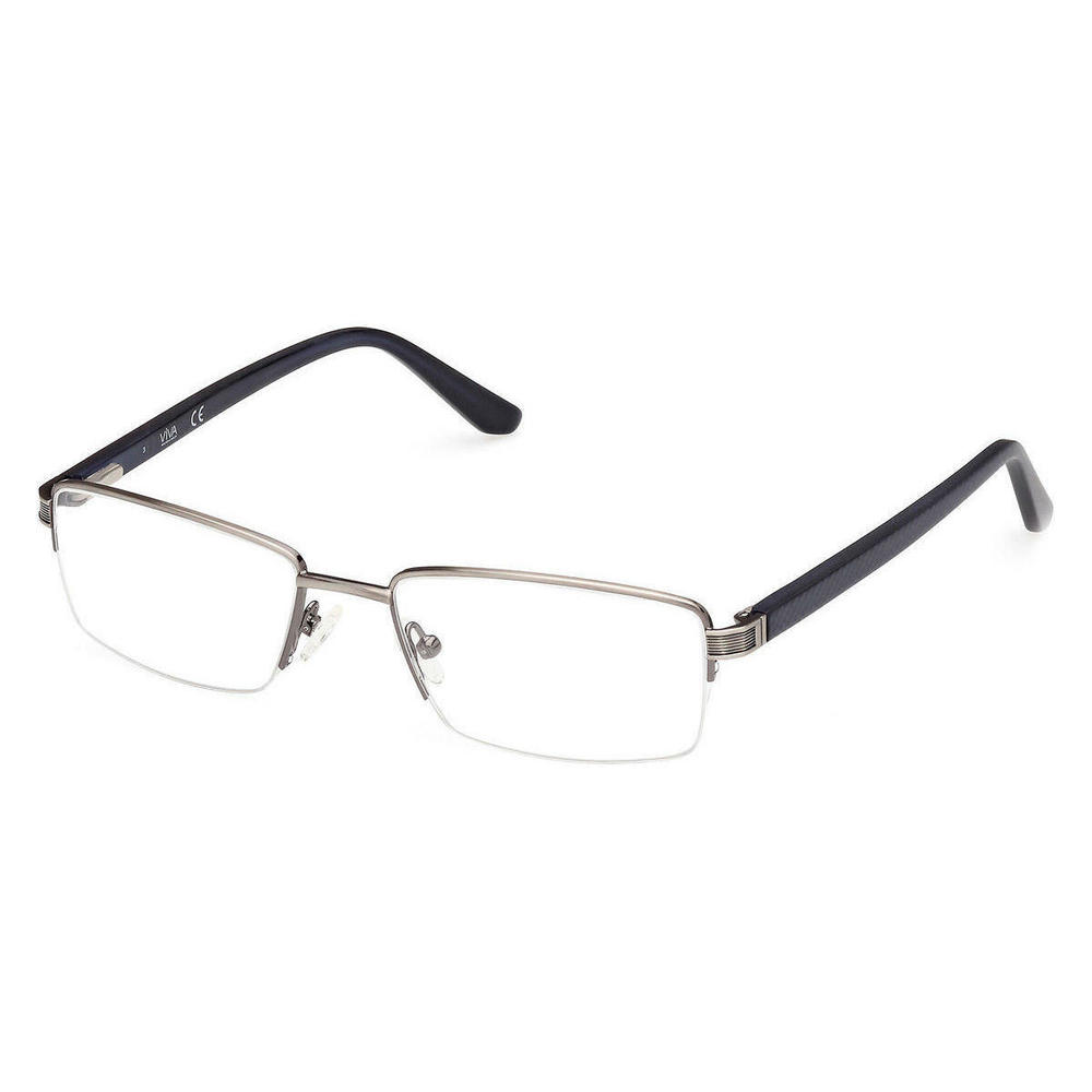 New Viva VV-4039 008 Shiny Gunmetal Eyeglasses 53/18/140